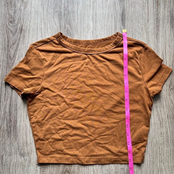 Wild-fable Women's Orange Blank Crop-top size Small - Picture 4 of 4